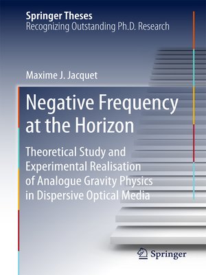 cover image of Negative Frequency at the Horizon